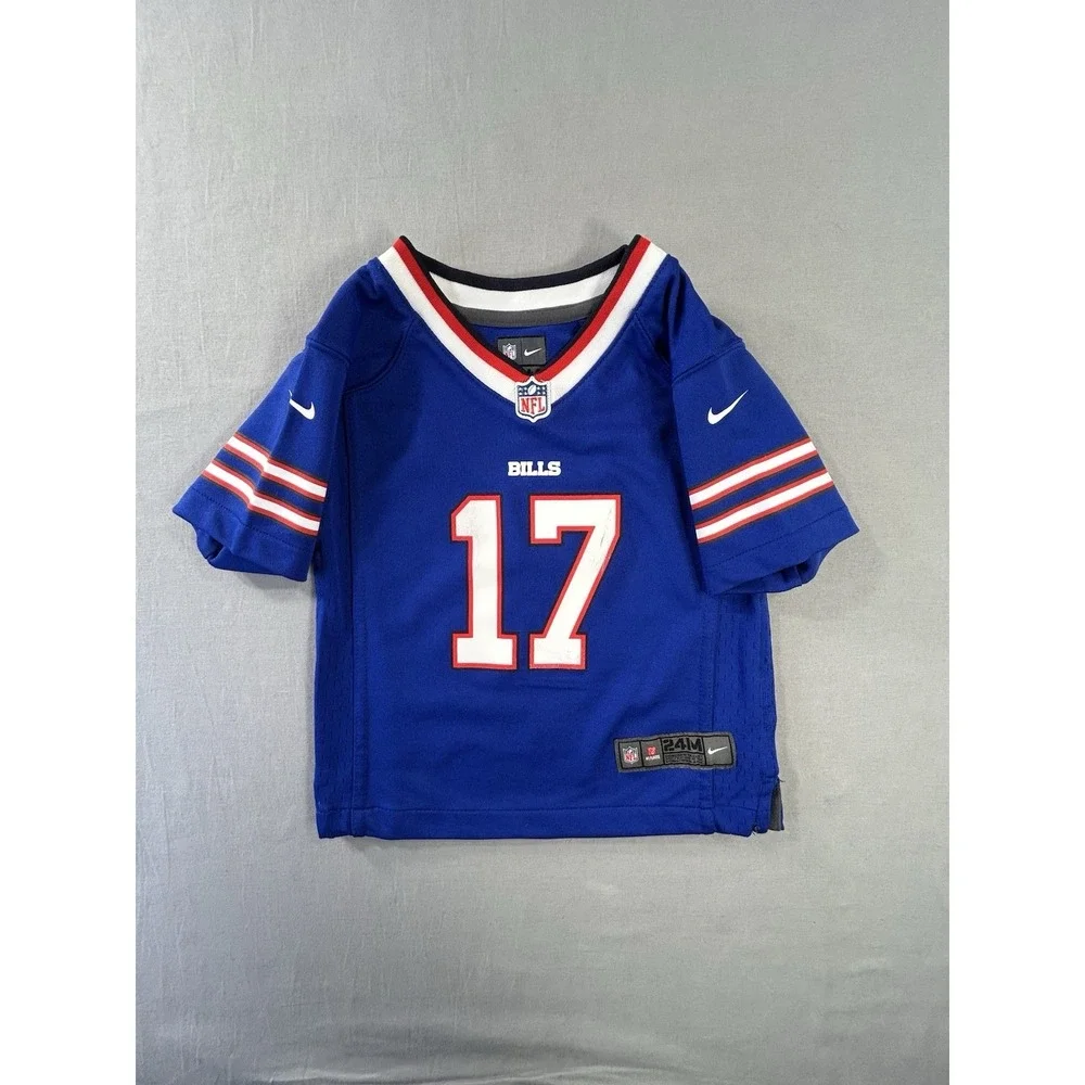 Nike NFL Buffalo Bills #17 Allen Jersey Baby Toddler 24 Month Has Wear Football